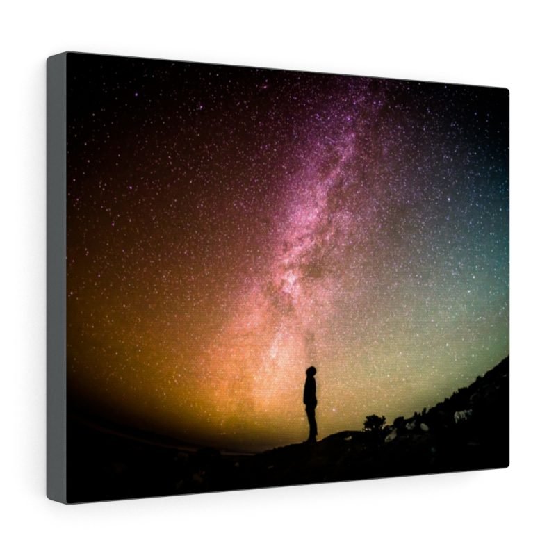 milky way canvas prints