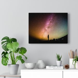 milky way canvas prints